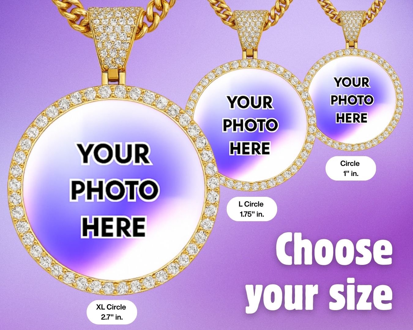 Custom Photo Pendant