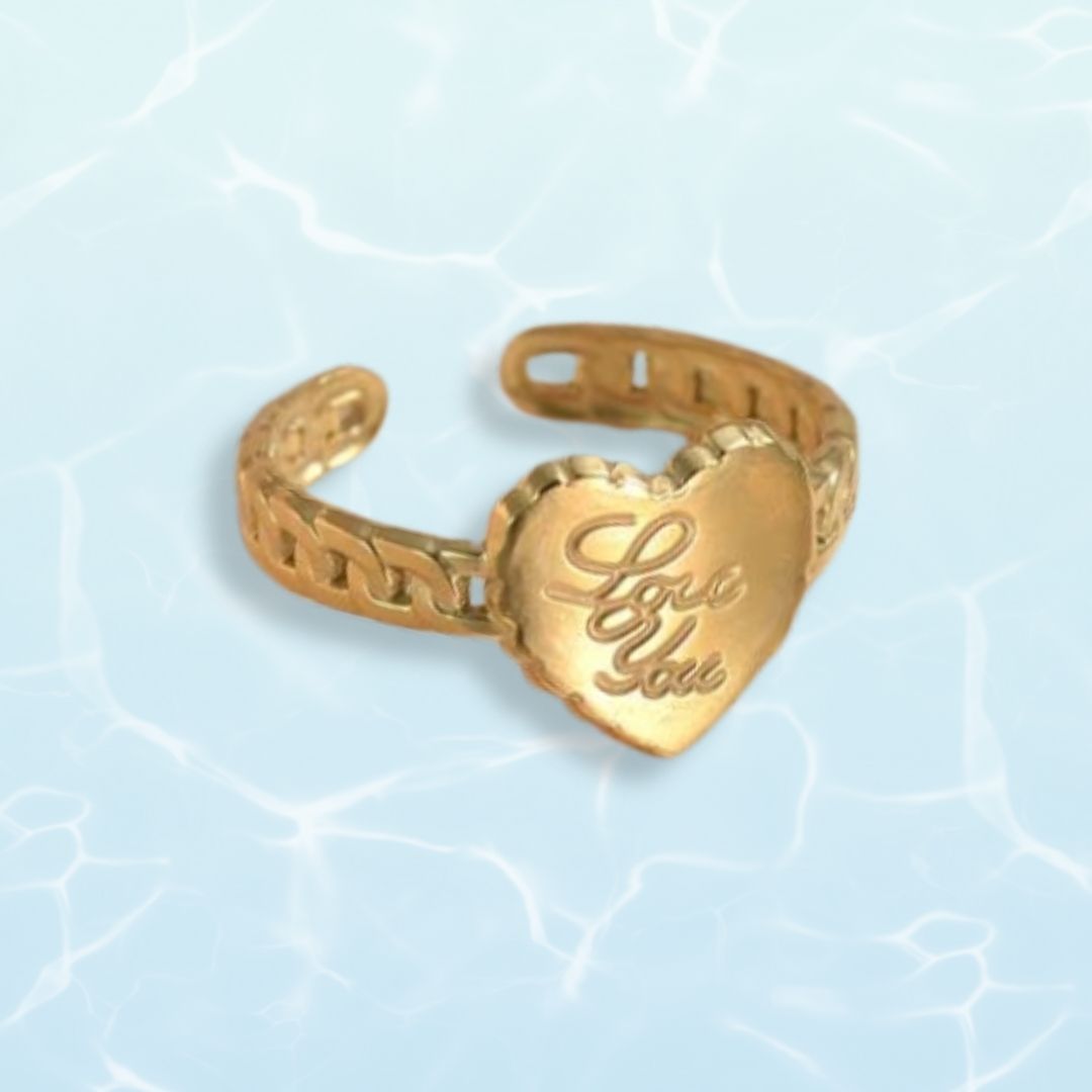 'Love You' Ring