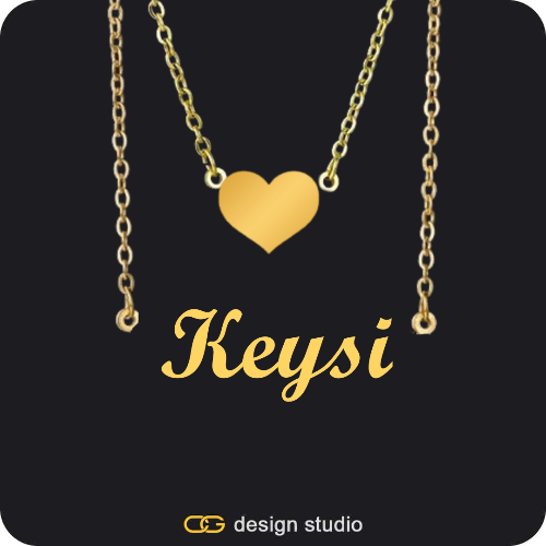 The Essential Name Necklace: Double Layer