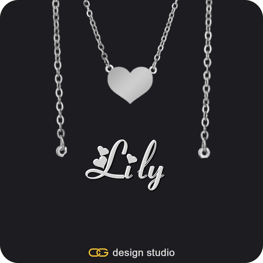 The Essential Name Necklace: Charm,Item Personalization