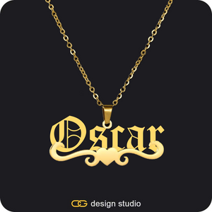 The Essential Name Necklace: Underline