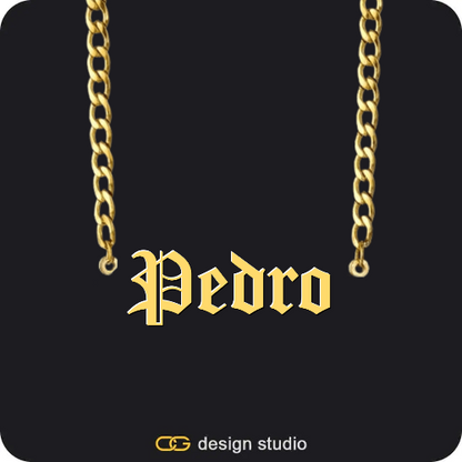 Grand victorian initial necklace - P / Silver,The Essential Name Necklace,Item Personalization,The Essential Name Necklace,Item Personalization