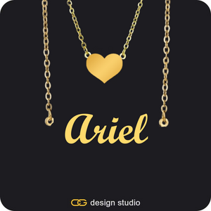 The Essential Name Necklace: Charm,Item Personalization