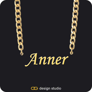 The Mens Essential Name Necklace