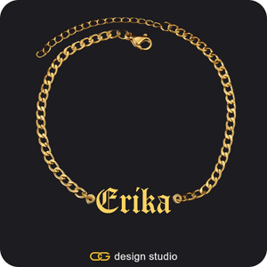 The Essential Name Bracelet: Cuban