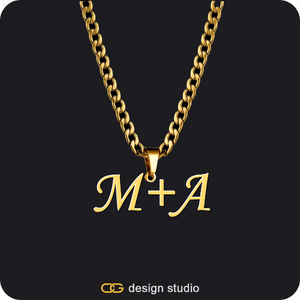 The Mens Essential Name Necklace