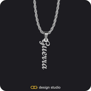 The Vertical Name Necklace