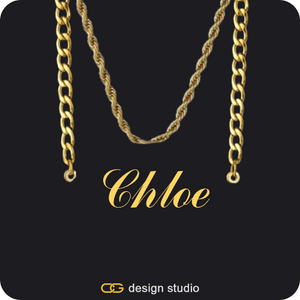 The Essential Name Necklace: Cuban chain