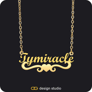 The Essential Name Necklace: Underline