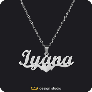 The Essential Name Necklace: Underline