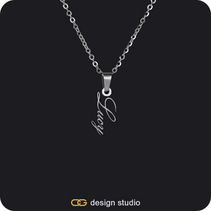 The Vertical Name Necklace