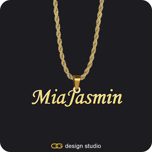 The Mens Essential Name Necklace