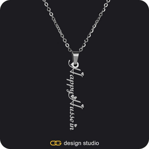 The Vertical Name Necklace