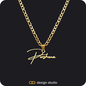 The Premier Script Name Necklace