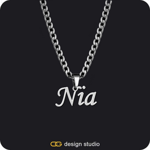 The Mens Essential Name Necklace