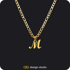 The Essential Name Necklace: Looped