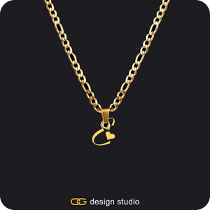 The Essential Name Necklace: Looped