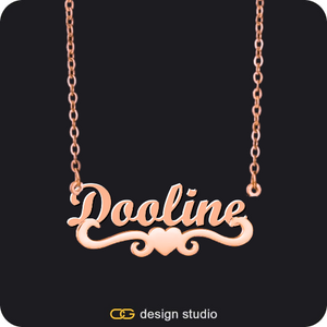 The Essential Name Necklace: Underline