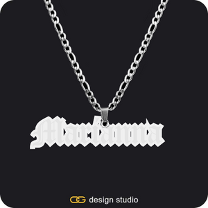 The Spotlight Double Plated Name Necklace