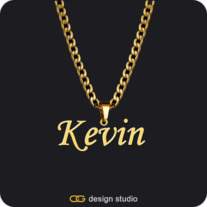 The Mens Essential Name Necklace