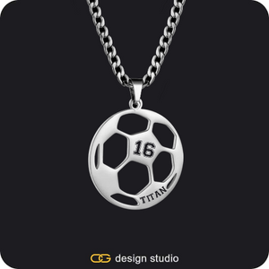 The Playmaker Name Necklace