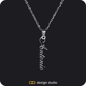 The Vertical Name Necklace