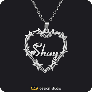 Bichota Heart Name Necklace