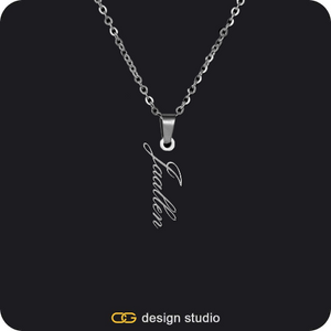 The Vertical Name Necklace