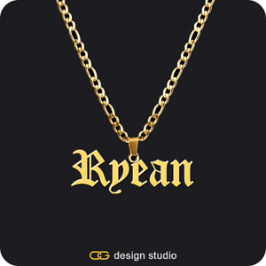 The Mens Essential Name Necklace