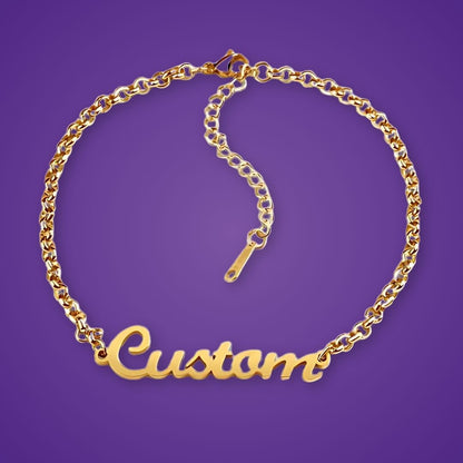 Lo Esencial - Pulsera con Nombre CustomGld 