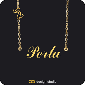 The Essential Name Necklace: Charm