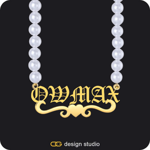 The Essential Name Necklace: Underline