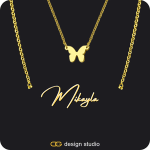 The Premier Script Name Necklace