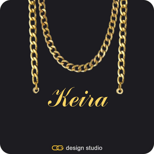 The Essential Name Necklace: Cuban chain