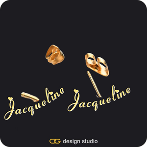 The Essential Stud Name Earrings
