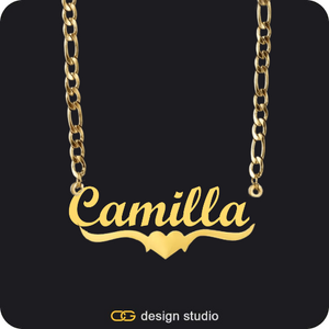 The Essential Name Necklace: Underline