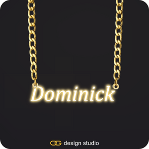 The Essential Name Necklace: Sparkling