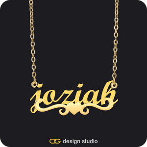 The Essential Name Necklace: Underline