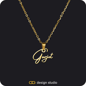The Premier Script Name Necklace