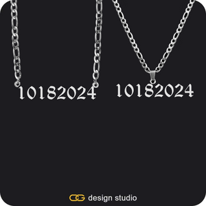 His & Hers Name Necklaces
