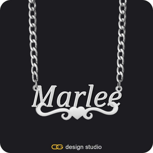 The Essential Name Necklace: Underline
