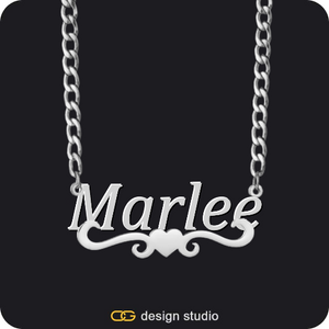 The Essential Name Necklace: Underline