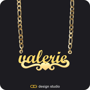 The Essential Name Necklace: Underline