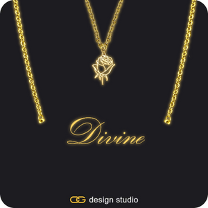 The Essential Name Necklace: Glitter