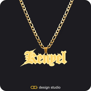 The Spotlight Double Plated Name Necklace