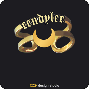 The Bold Name Ring