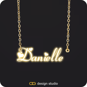 The Essential Name Necklace: Sparkling