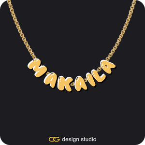 The Cloud Name Necklace