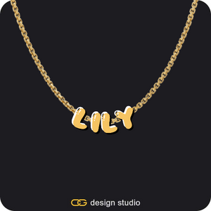 The Cloud Name Necklace