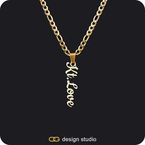 The Vertical Name Necklace